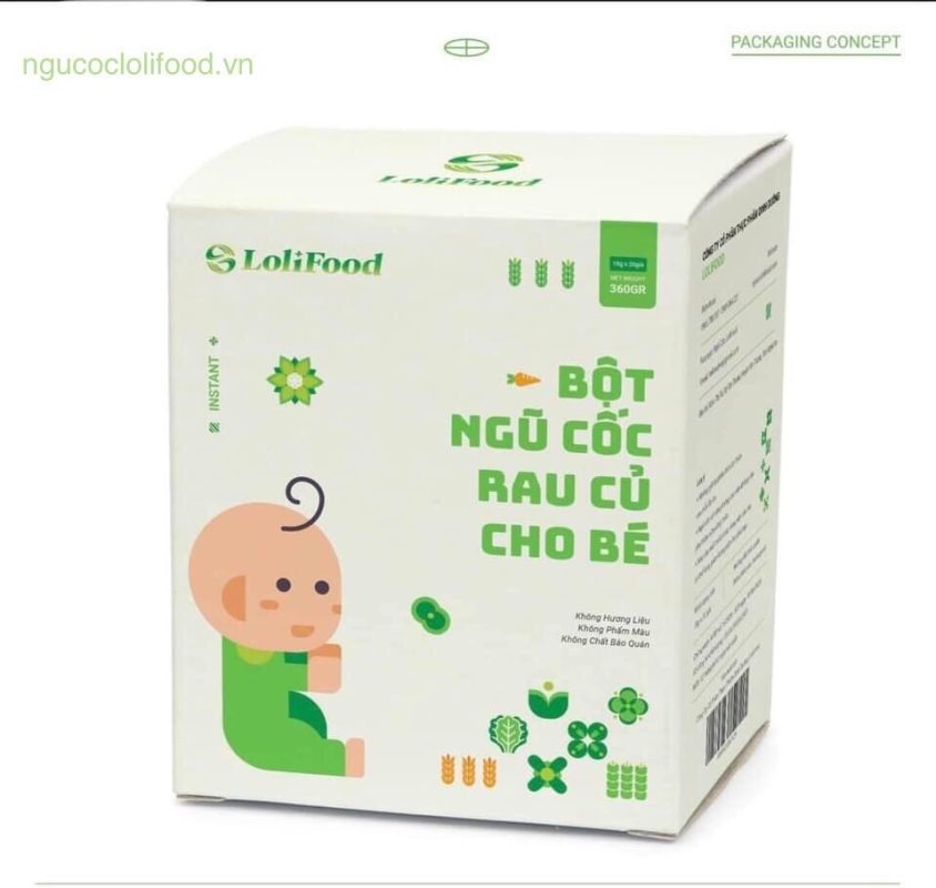 Ngũ cốc LoliFood – Ngũ Cốc Thuần Thực Vật