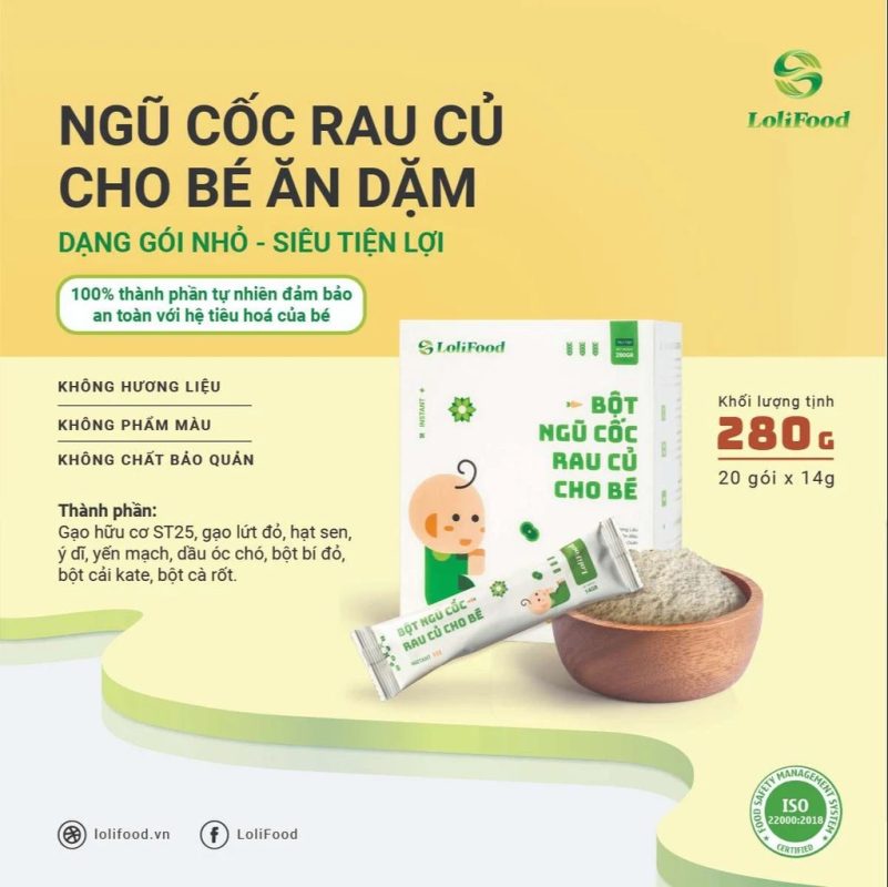 Ngũ cốc LoliFood – Ngũ Cốc Thuần Thực Vật