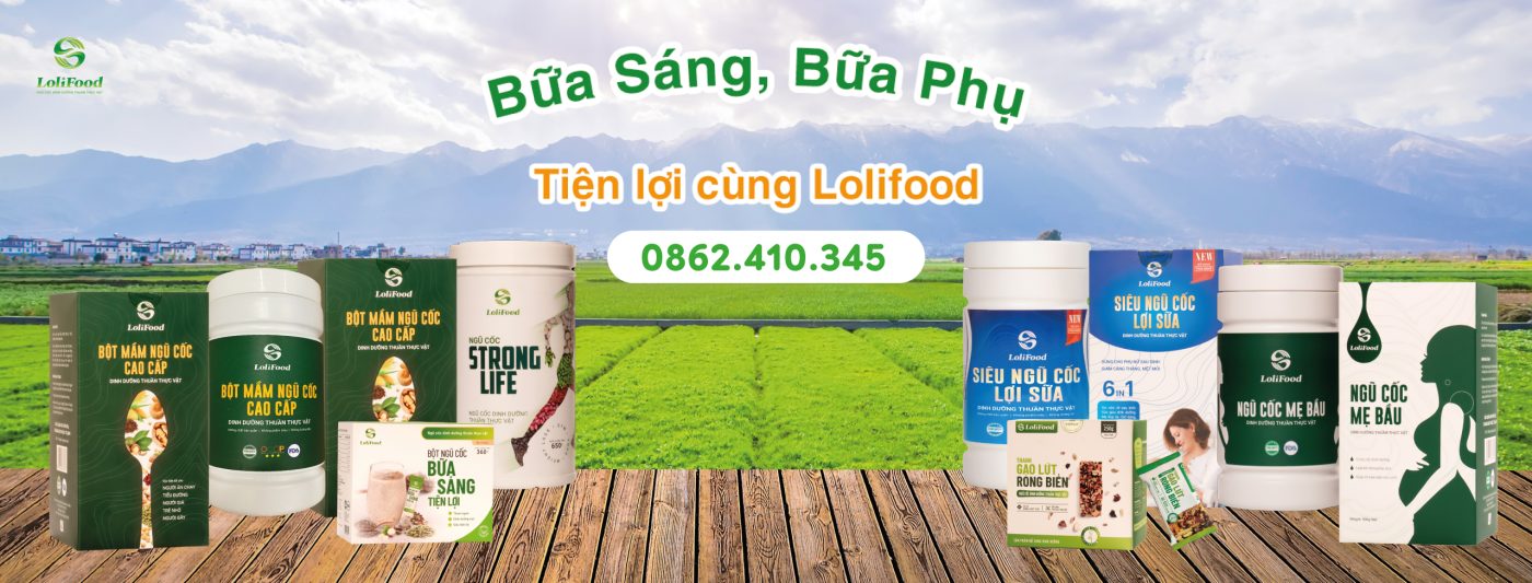 Ngũ cốc LoliFood – Ngũ Cốc Thuần Thực Vật