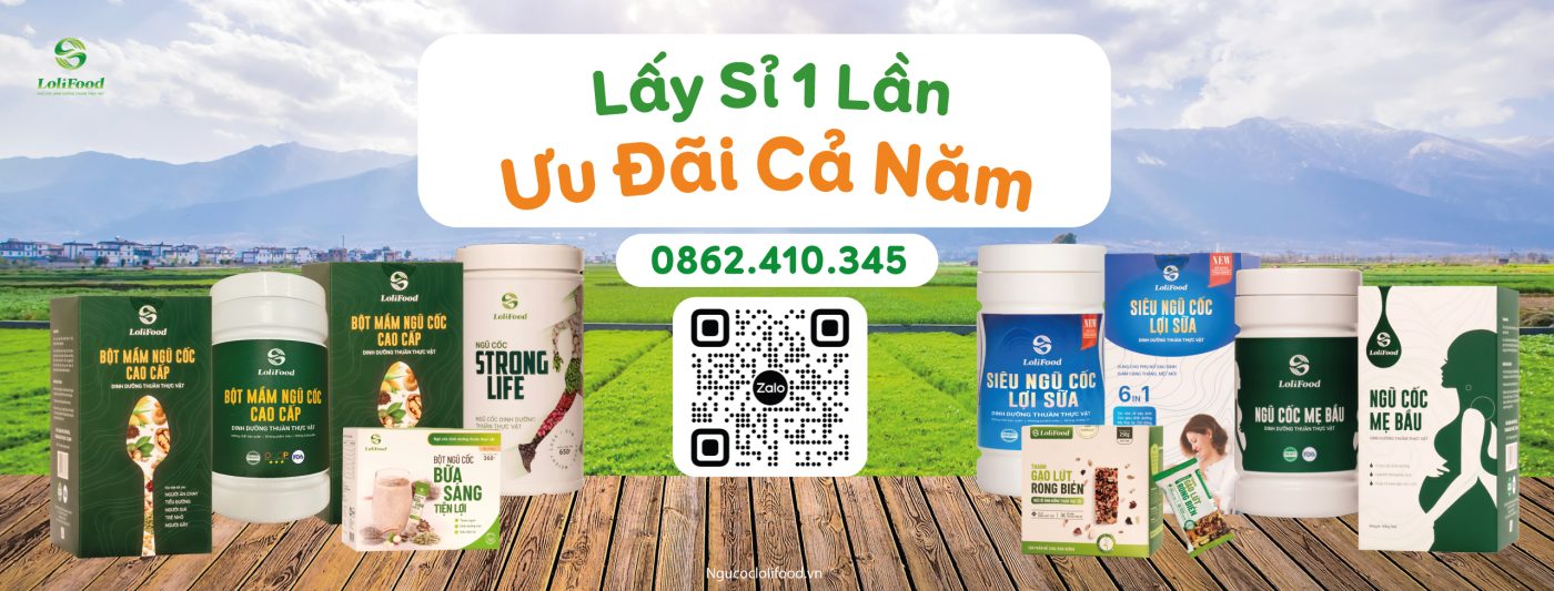 Ngũ cốc LoliFood – Ngũ Cốc Thuần Thực Vật