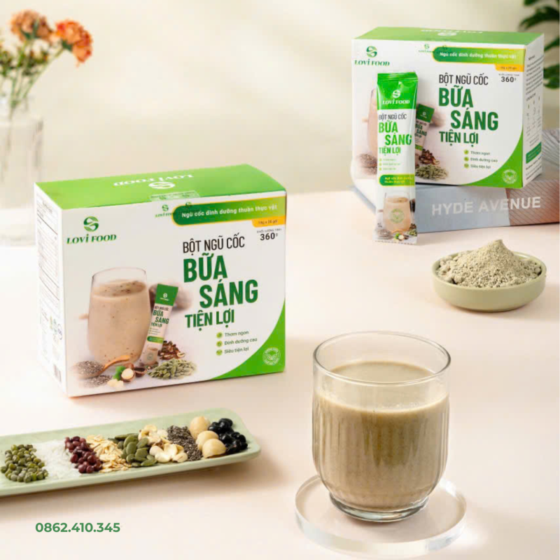 Ngũ cốc LoliFood – Ngũ Cốc Thuần Thực Vật