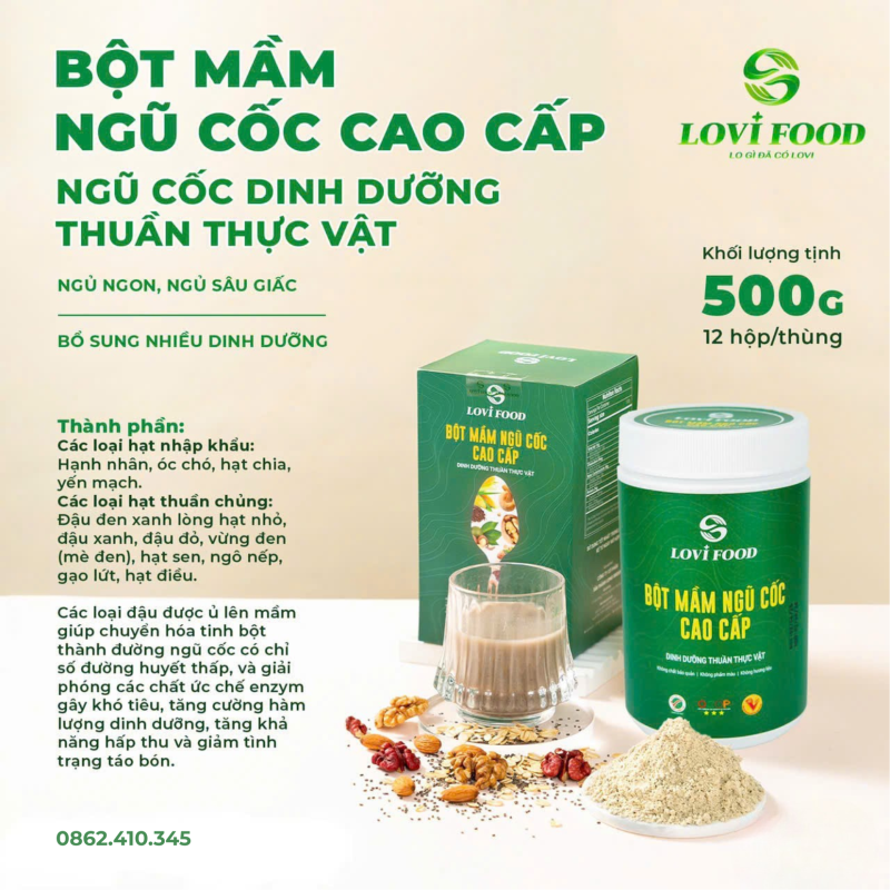 Ngũ cốc LoliFood – Ngũ Cốc Thuần Thực Vật