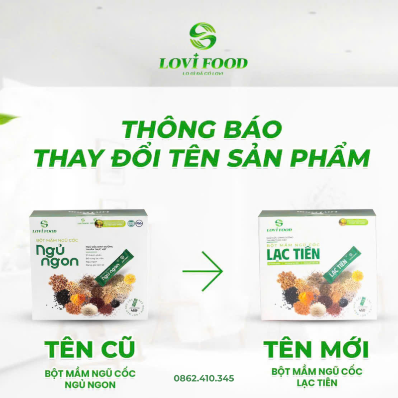 Ngũ cốc LoliFood – Ngũ Cốc Thuần Thực Vật