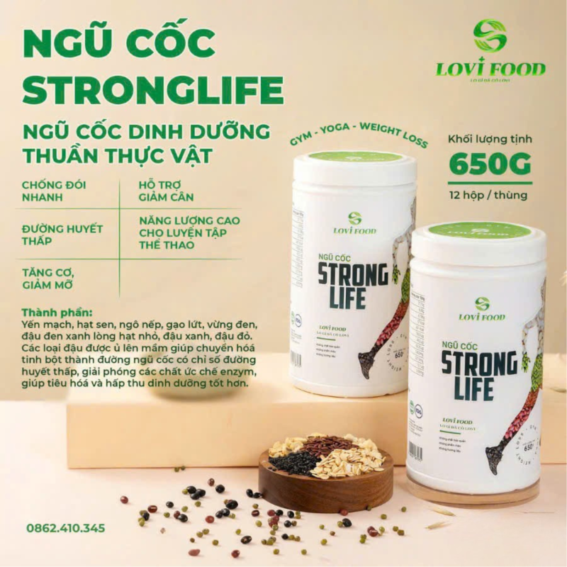 Ngũ cốc LoliFood – Ngũ Cốc Thuần Thực Vật
