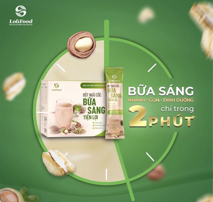 Ngũ cốc LoliFood – Ngũ Cốc Thuần Thực Vật