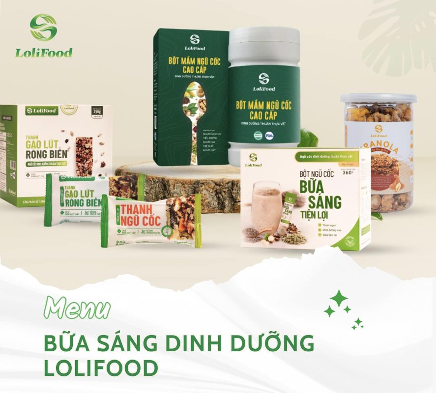 Ngũ cốc LoliFood – Ngũ Cốc Thuần Thực Vật