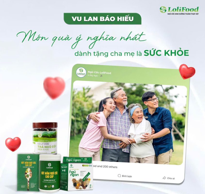 Ngũ cốc LoliFood – Ngũ Cốc Thuần Thực Vật