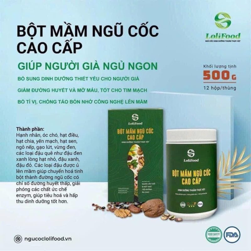 Ngũ cốc LoliFood – Ngũ Cốc Thuần Thực Vật