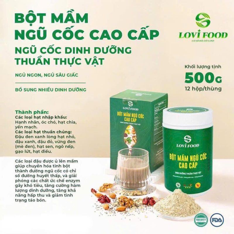 Ngũ cốc LoliFood – Ngũ Cốc Thuần Thực Vật