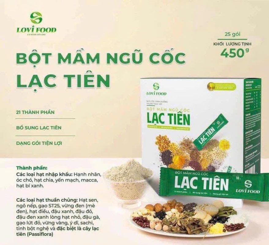 Ngũ cốc LoliFood – Ngũ Cốc Thuần Thực Vật