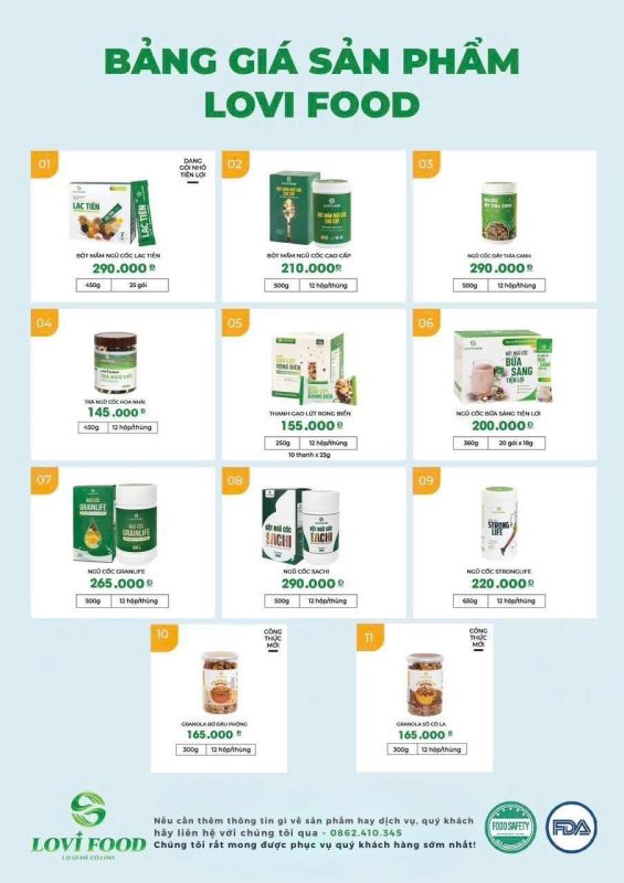 Ngũ cốc LoliFood – Ngũ Cốc Thuần Thực Vật